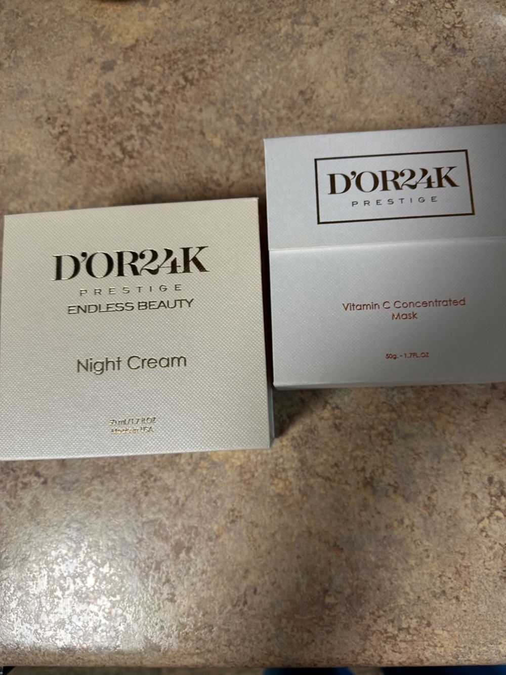 Night Cream or Vitamin C Mask  D’OR24K